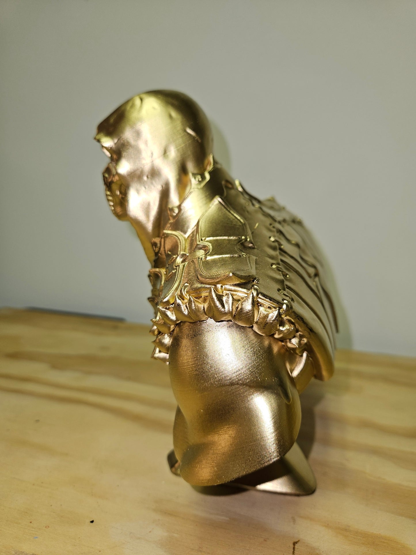 Scorpion bust replica statue