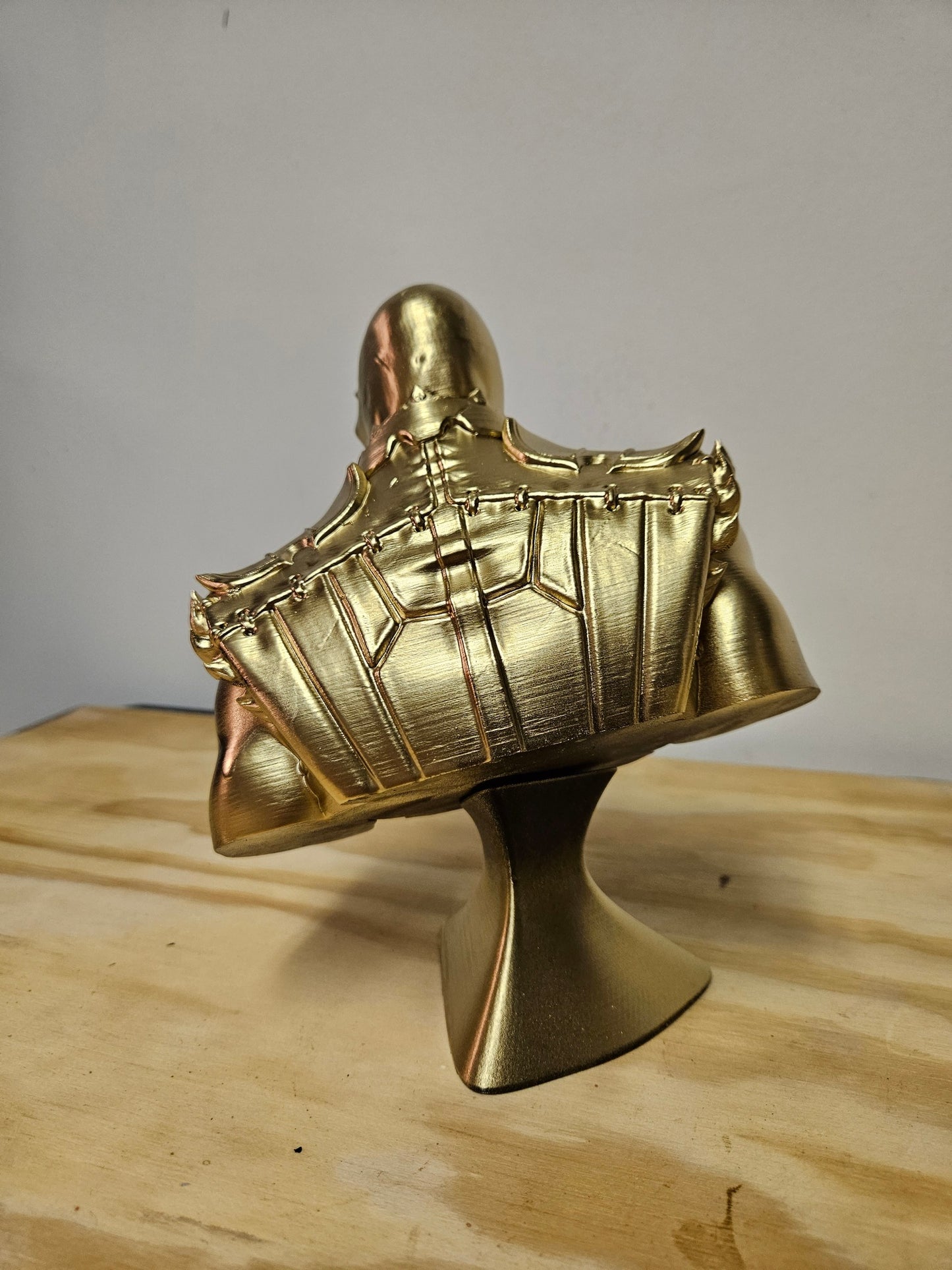 Scorpion bust replica statue