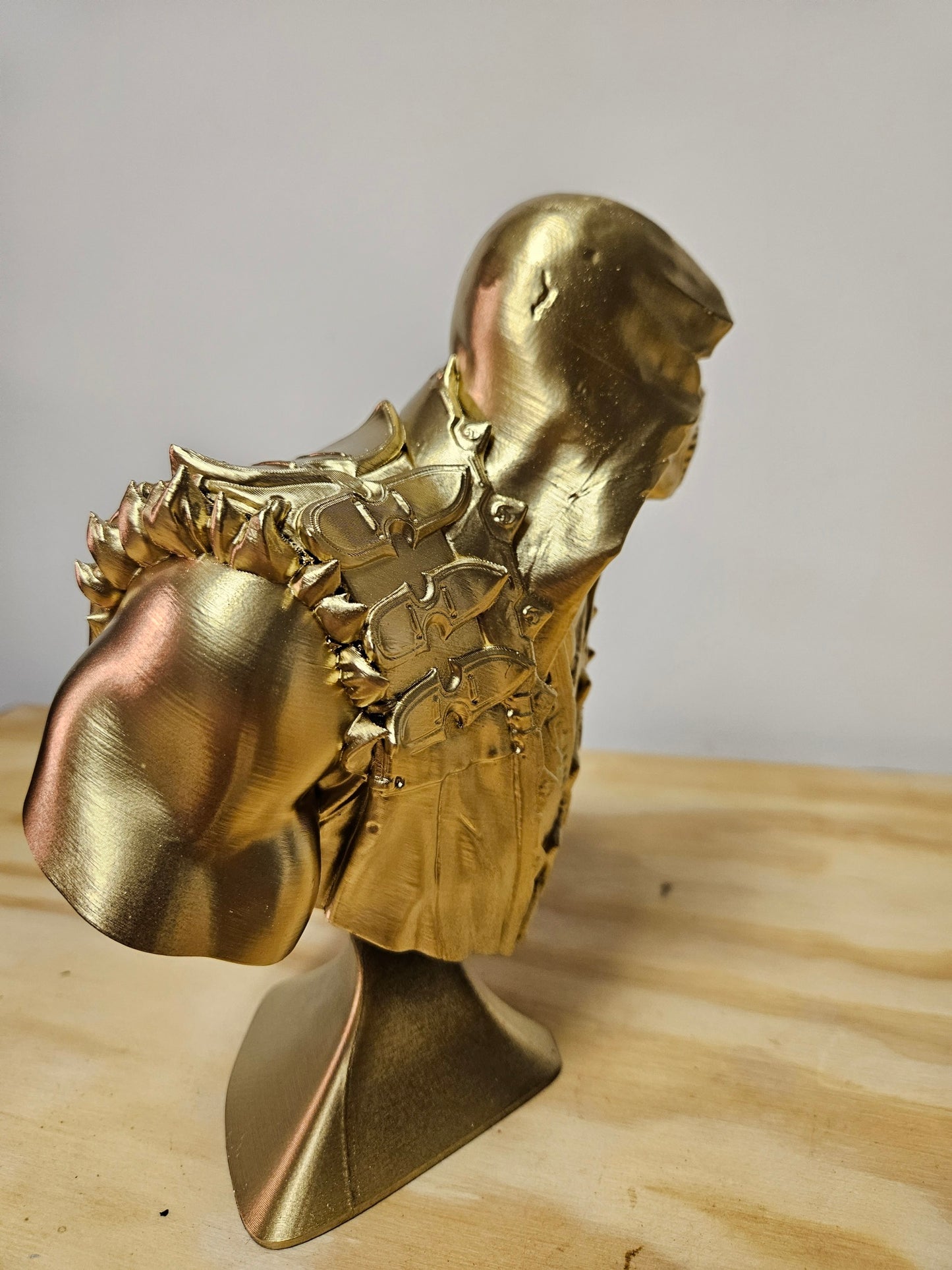 Scorpion bust replica statue