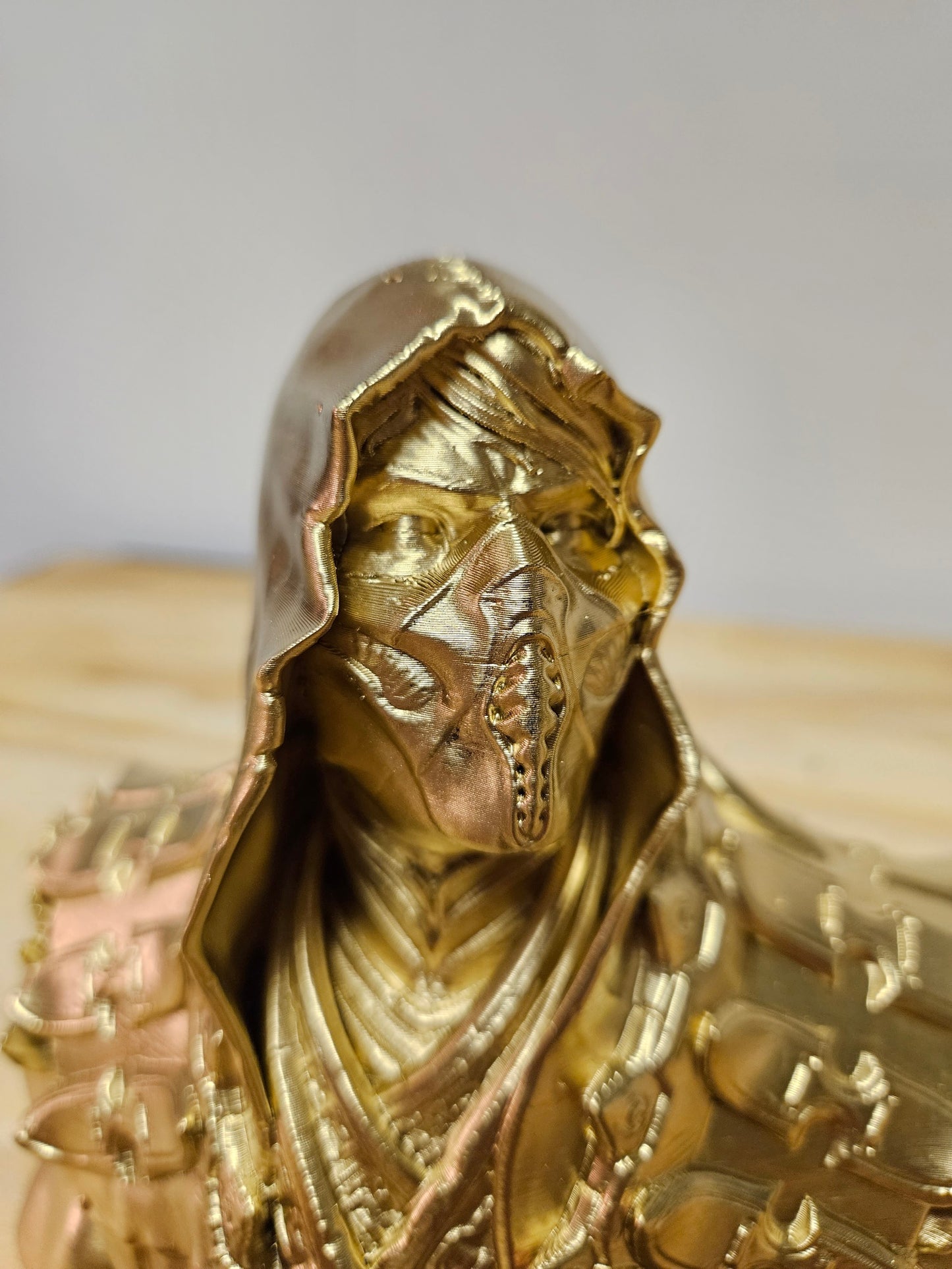 Scorpion bust replica statue