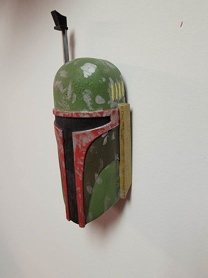 Painted Fett decoration Star Wars tiki decoration by Aviator 3D Printing