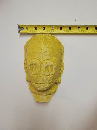 Home Office tiki decoration inspired by C3PO from Star Wars from Aviator 3D Printing LTD.