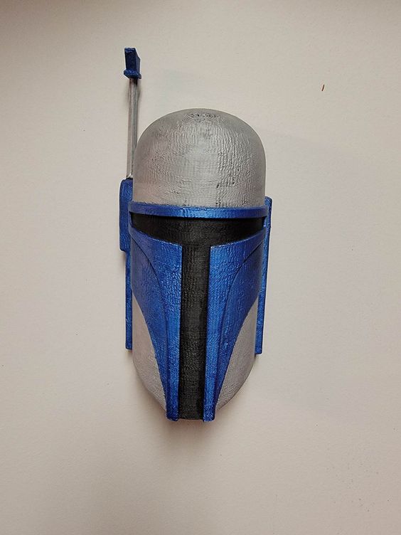 Painted Fett decoration Star Wars tiki decoration by Aviator 3D Printing