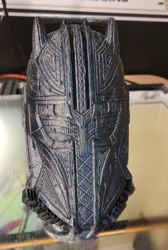 painted or unpainted Mando Mandalorian Star Wars home office decoration from Aviator 3D Printing LTD