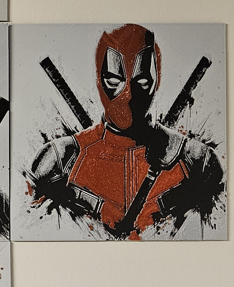 Deadpool and Wolverine inspired 3D printed Fan Art.