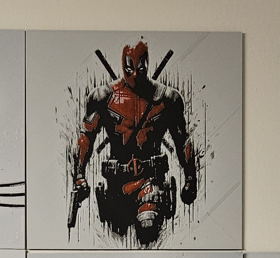 Deadpool and Wolverine inspired 3D printed Fan Art.