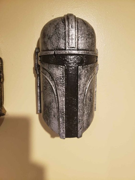 painted or unpainted Mando Mandalorian Star Wars home office decoration from Aviator 3D Printing LTD